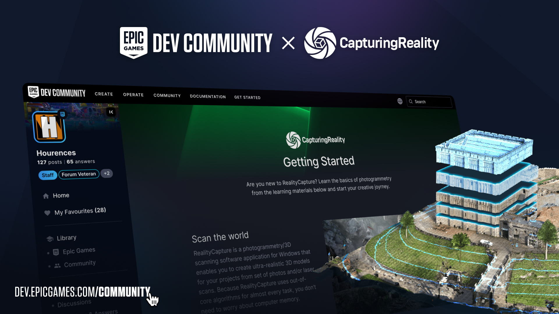 Capturing Reality Epic Games DEV Community